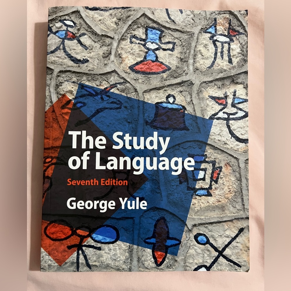 The study of language book 7th edition.